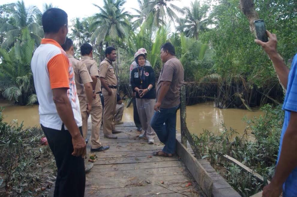 Bpbd Ppu Akan Melakukan Pengerjaan Jembatan Yang Putus Di Desa Tengin Baru