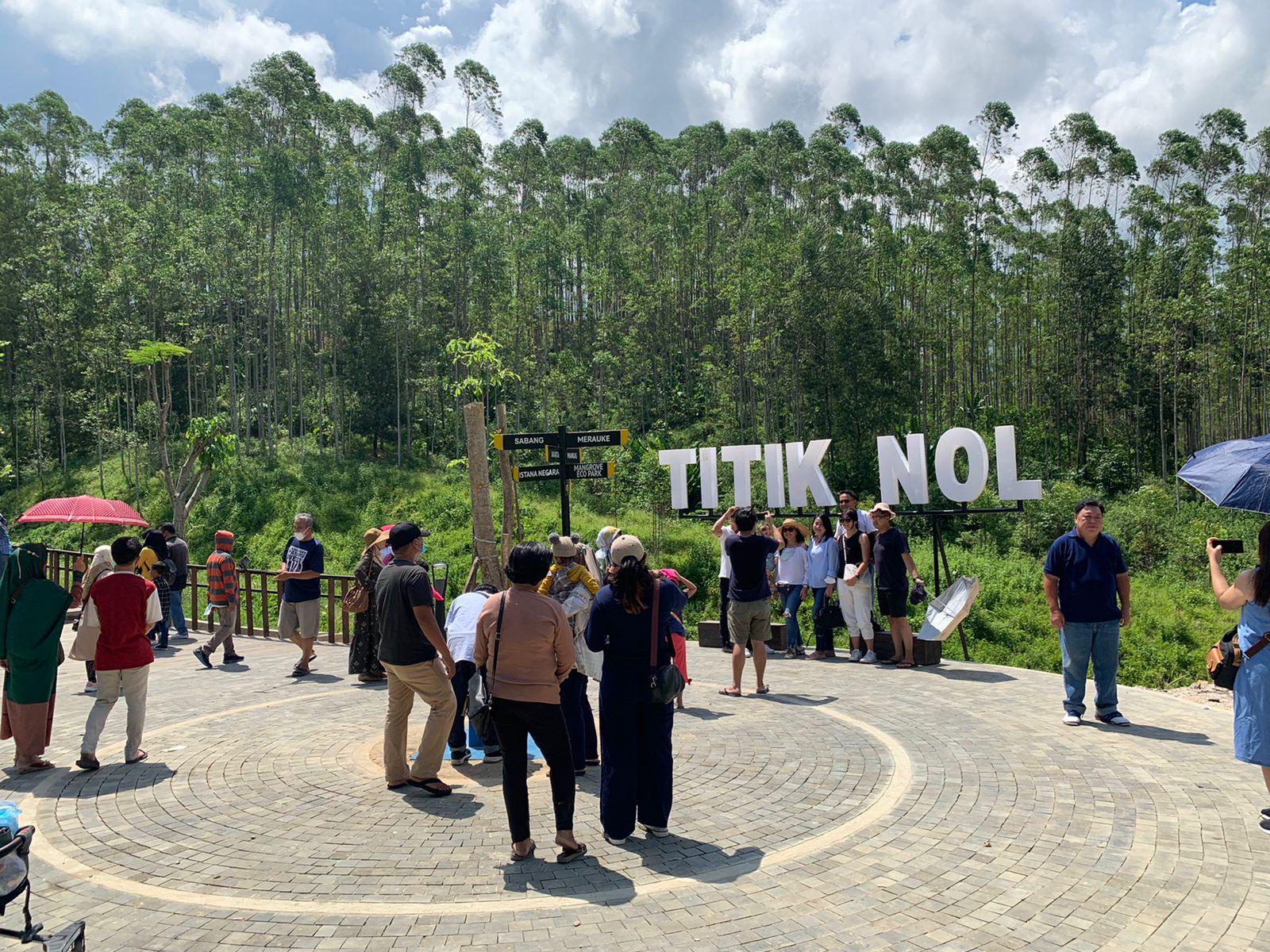 Titik Nol IKN Jadi Sasaran Wisatawan Lokal dan Luar Daerah -